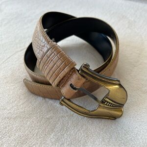 🤍 euc | vintage | finishing touches leather belt